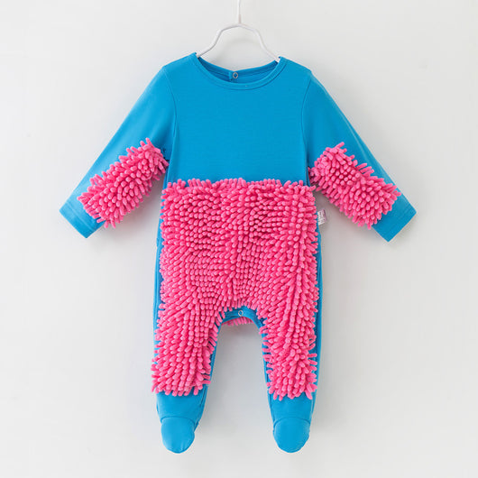 Mameluco Largo de Algodón para Bebé y Niño Pequeño - Traje de Gateo Cómodo - Image 2