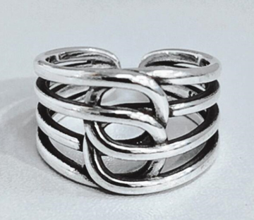 Anillo Nudo Cruzado