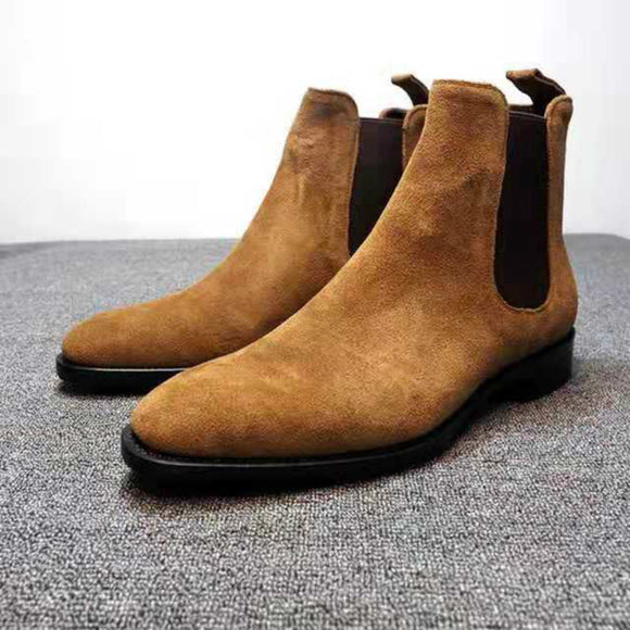 Botas Martin Altas con Cierre Lateral - Tallas Grandes