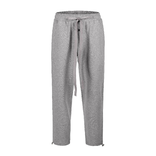 Pantalones Largos Retro con Cordón Ajustable Gris Niebla - Image 18