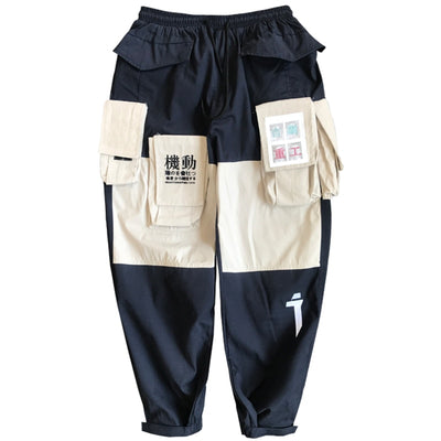 Pantalones Overol Holgados Estilo Japonés para Hombre - Talla Grande - Image 10