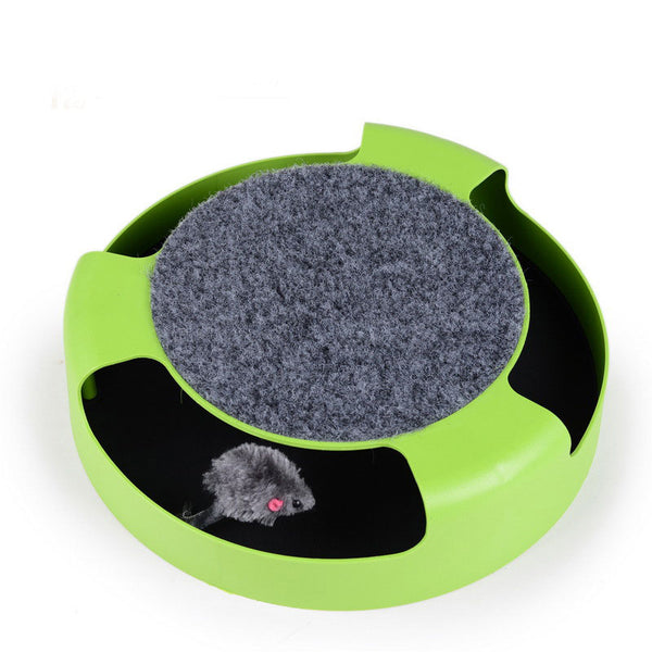 Plataforma Giratoria para Gatos y Ratones sin Sombras