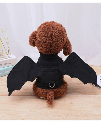 Alas de Murciélago Halloween para Perros - Disfraz Negro Elegante - Image 12