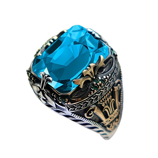 Anillo de Jade para Hombre Lujo Vintage Exclusivo - Image 5