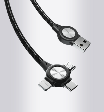 Cable Multipuerto Tres en Uno para Datos - Image 4