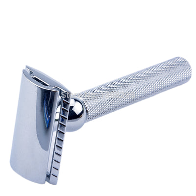 Set Completo de Afeitado Clásico con Navaja de Seguridad, Brocha de Pelo de Tejón y Accesorios - Image 3