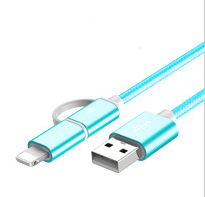 Cable Cargador Rápido 2 en 1 USB Type-C y Micro USB 100cm 2A para Huawei Mate y Honor - Image 9
