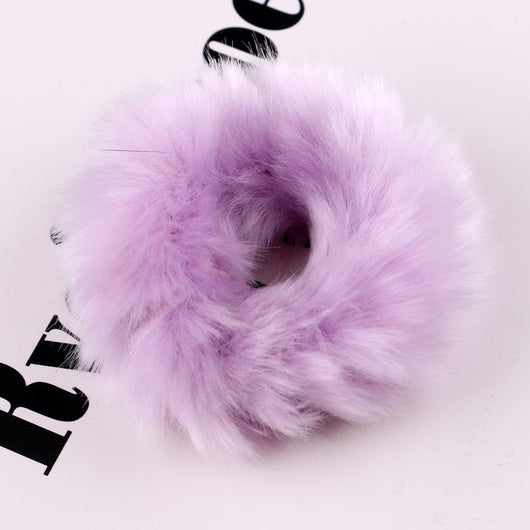 Llavero de Pelota de Pelo Suave Imitación Conejo - Image 22