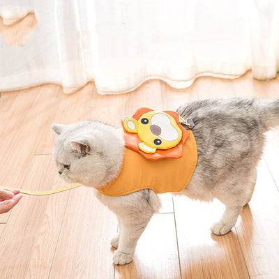 Arnés de Seguridad Anti-Escape para Gatos Nerviosos con Correa de Tracción - Image 3