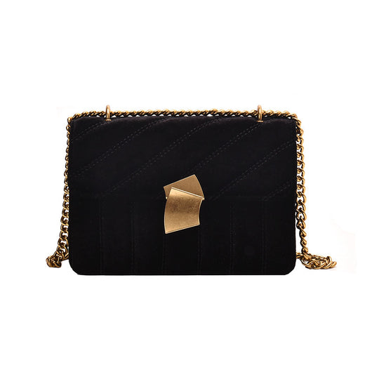 Bolso Bandolera Terciopelo Dorado con Cierre de Seguridad - Image 13