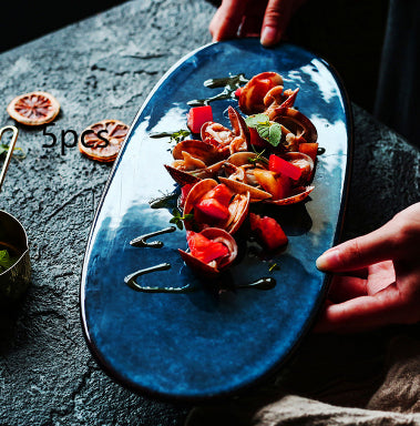 Plato Plano para Sushi y Sashimi - Image 6