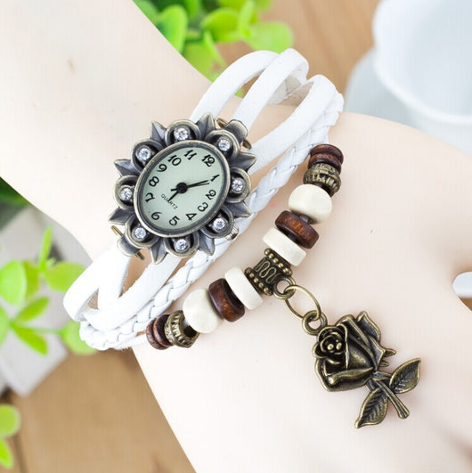 Reloj Casual para Mujer con Pulsera de Cuero y Detalles Mariposa - Image 11