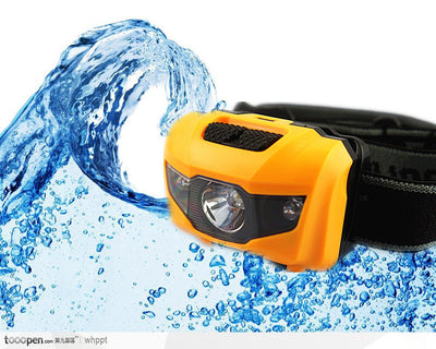 Linterna Frontal LED Dual 3W - Luz Blanca y Roja Impermeable para Montaña y Pesca