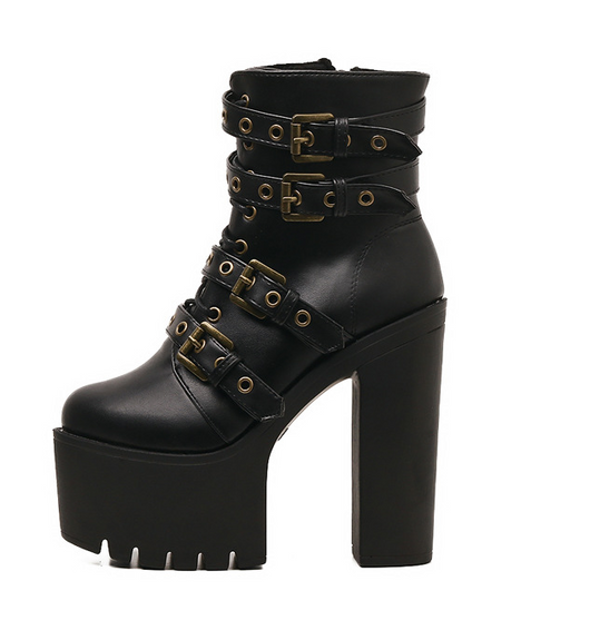 Botas Martin de Tacón Alto para Mujer - Image 10