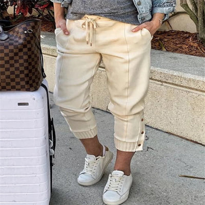 Pantalones Casuales de Mujer en Colores Lisos - Image 11