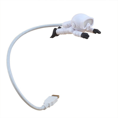Lámpara de Escritorio LED Astronauta con Puerto USB - Diseño Romántico Moderno - Image 7
