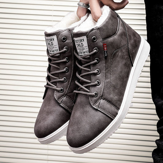 Zapatillas Altas de Algodón Acolchadas Premium