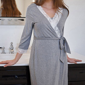 Camisón de Maternidad Cómodo y Elegante para el Embarazo