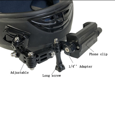 Soporte para Cámara de Acción en Casco de Moto - Image 5
