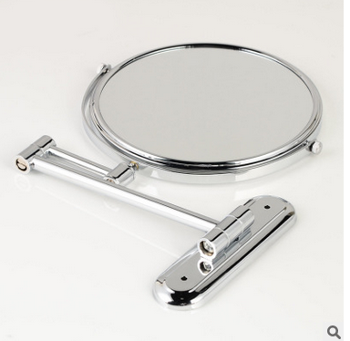 Espejo de Pared Doble Cara Giratorio Ajustable para Maquillaje y Baño - Image 3