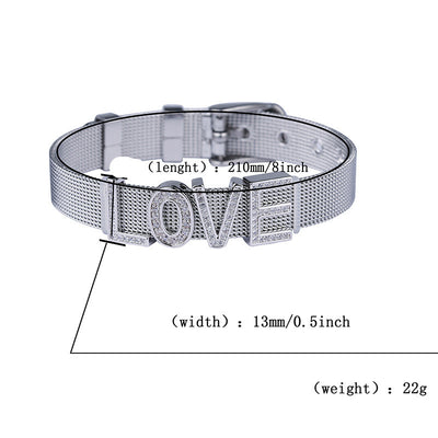 Pulsera Personalizada con Letras - Image 2