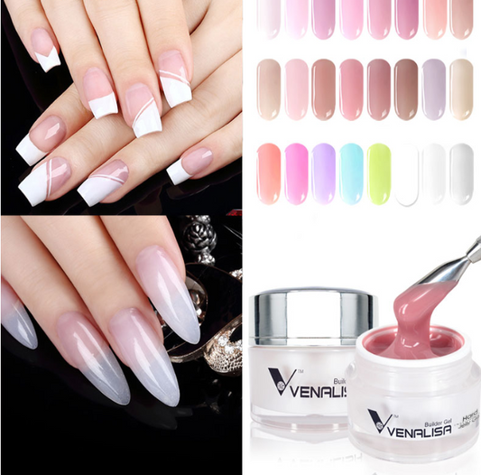 Base de Gel Fotopolimerizable para Extensión de Uñas de Secado Rápido