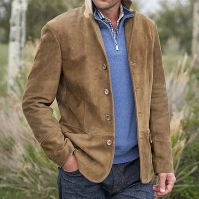 Chaqueta Casual Retro para Hombre - Estilo Europeo y Americano - Image 3