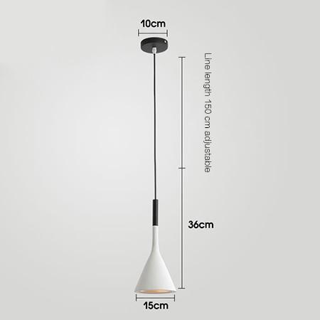 Lámpara de Techo Minimalista de Un Solo Foco - Image 7