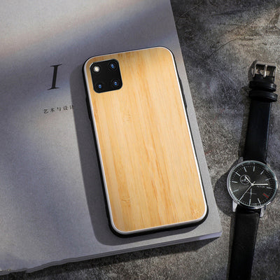 Funda de Madera Maciza Compatible para Teléfono - Image 5