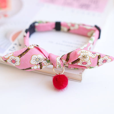 Collar Festivo para Mascotas con Lazo y Campana - Gato, Cachorro y Conejo - Image 26