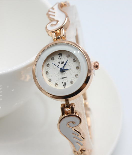 Reloj Pulsera Cuarzo para Mujer Acero Inoxidable Diseño Elegante - Image 5