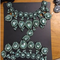 European and American Fashion Popular Diamonds Exaggerated Sexy Female Body Chain Green