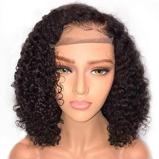Peluca de cabello sintético rizado corto - Image 5