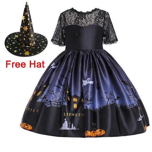 Vestido Infantil con Estampados de Fantasía - Image 13