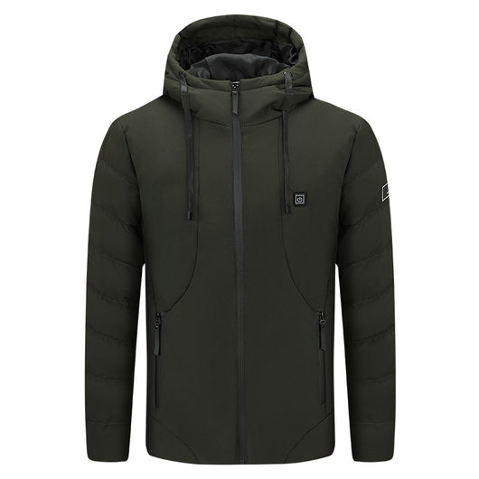 Chaqueta Térmica de Algodón con Carga USB - Image 14
