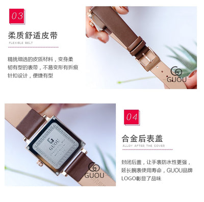 Reloj de Moda Retro Resistente al Agua para Mujer - Image 22