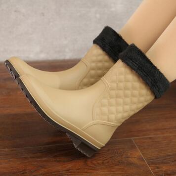 Botas Casuales a Cuadros para Mujer - Image 4