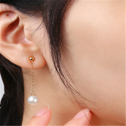 Aros de Perla de Agua Dulce - Image 2