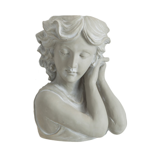 Estatua Decorativa con Flores para Jardín - Image 2