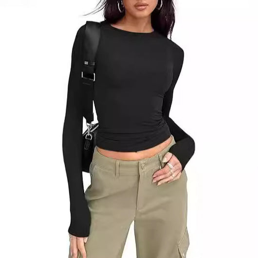 Remera Térmica Cuello Redondo Manga Larga para Mujer - Image 3