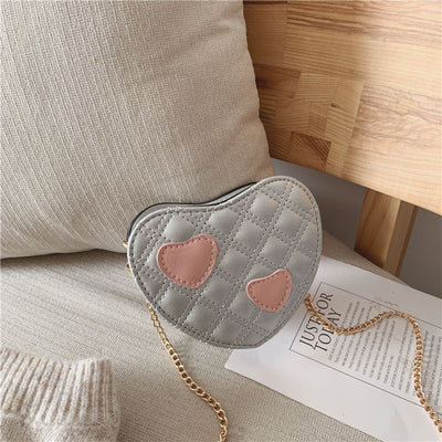 Bolso Bandolera Infantil con Corazones