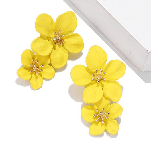 Aretes de Doble Flor - Image 6