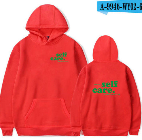 Sudadera con Capucha Alfabeto Inglés Unisex - Otoño e Invierno