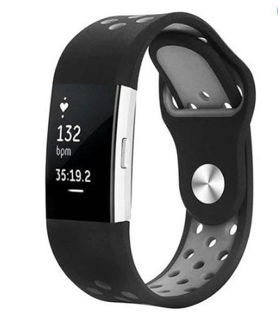 Correa de Silicona Fitbit Charge 2 Agujeros Redondos Monocromática - Image 18