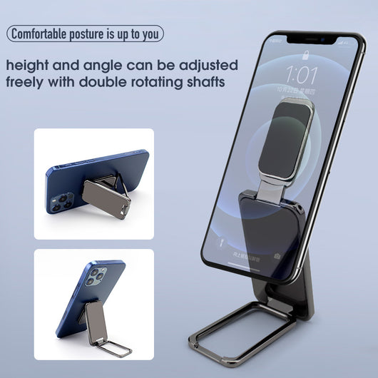 Soporte Magnético Retráctil para Celular - Anillo Giratorio Multifuncional - Image 4