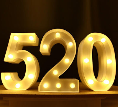 Letras LED Luminosas para Decoración del Hogar - Image 24