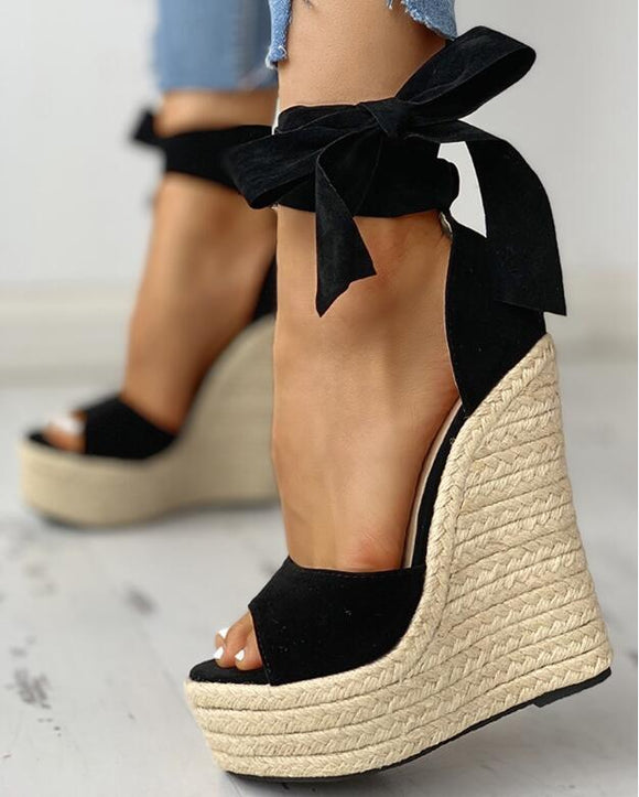Sandalias Romanas con Cuña
