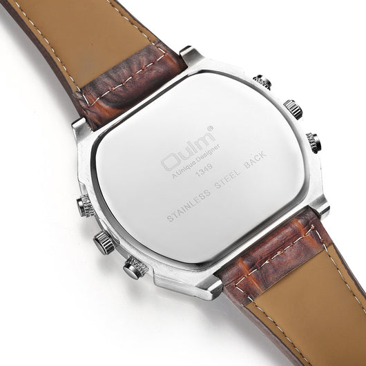 Reloj de Cuarzo Dual Time Zone para Hombre - Image 3