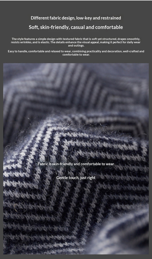 Cardigan de Lana Pura para Hombre con Cierre de Cremallera y Cuello Alto - Image 17