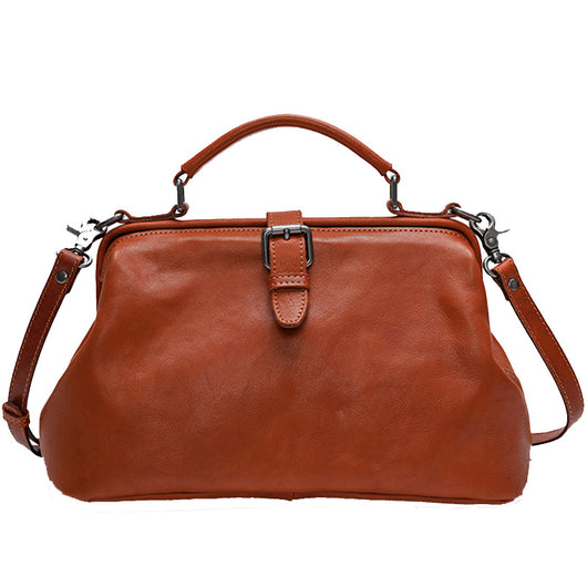 Bolso Bandolera de Cuero Pintado a Mano para Mujer - Image 5